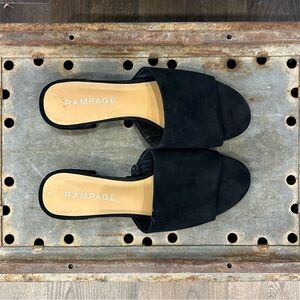 Rampage Black Women's Heels